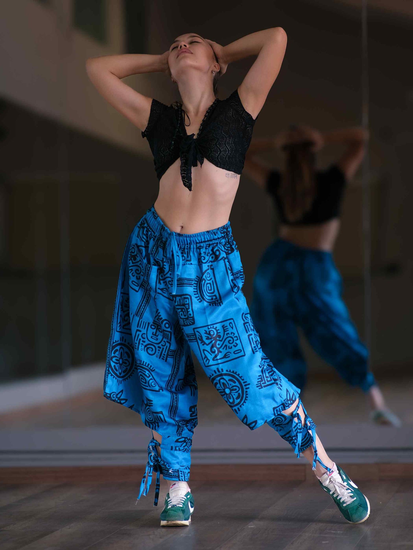 Women's Arabian Afghani Harem Boho Pants For Dance Travel Yoga