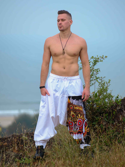 Shop Savage Spirit Travel Genie Pants Bohemian Hippy Harem Pants For Dance Yoga