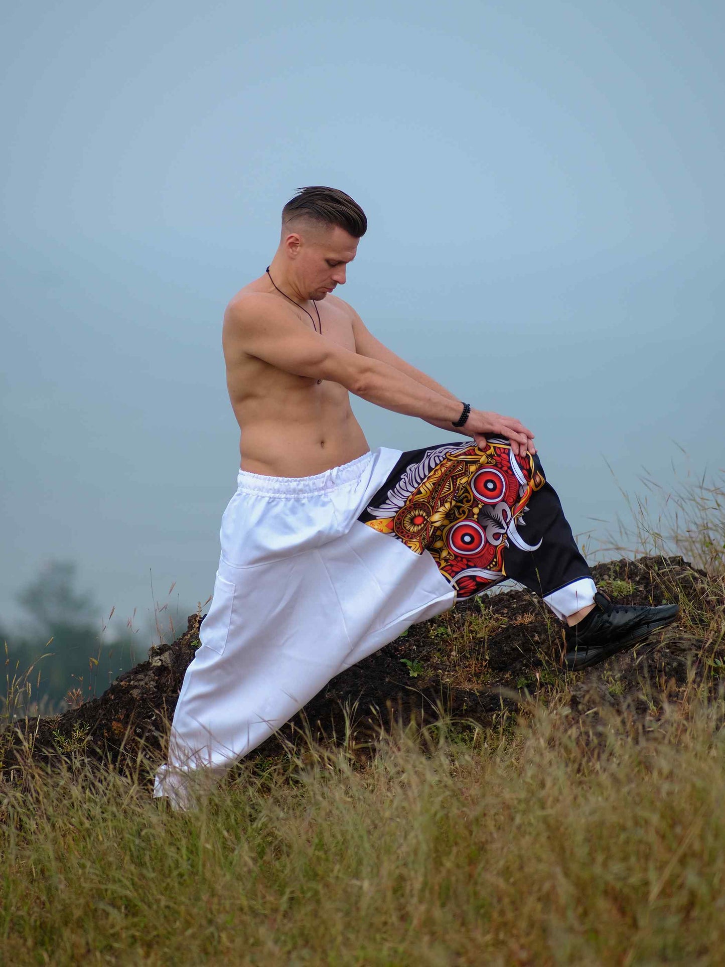 Men's Savage Spirit Travel Genie Pants Bohemian Hippy Harem Pants For Dance Yoga