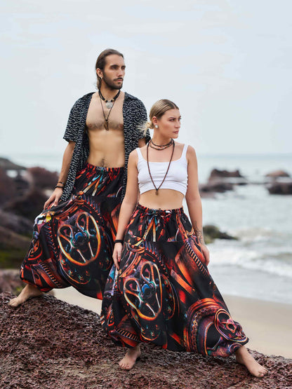 Buy Men's Cinematic Genie Alibaba Boho Harem Pants For Dance