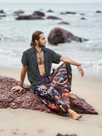 Buy Men's Cinematic Genie Alibaba Boho Harem Pants For Dance