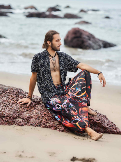 Buy Men's Cinematic Genie Alibaba Boho Harem Pants For Dance